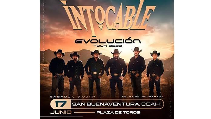 Intocable se presentará en San Buena el 17 de junio