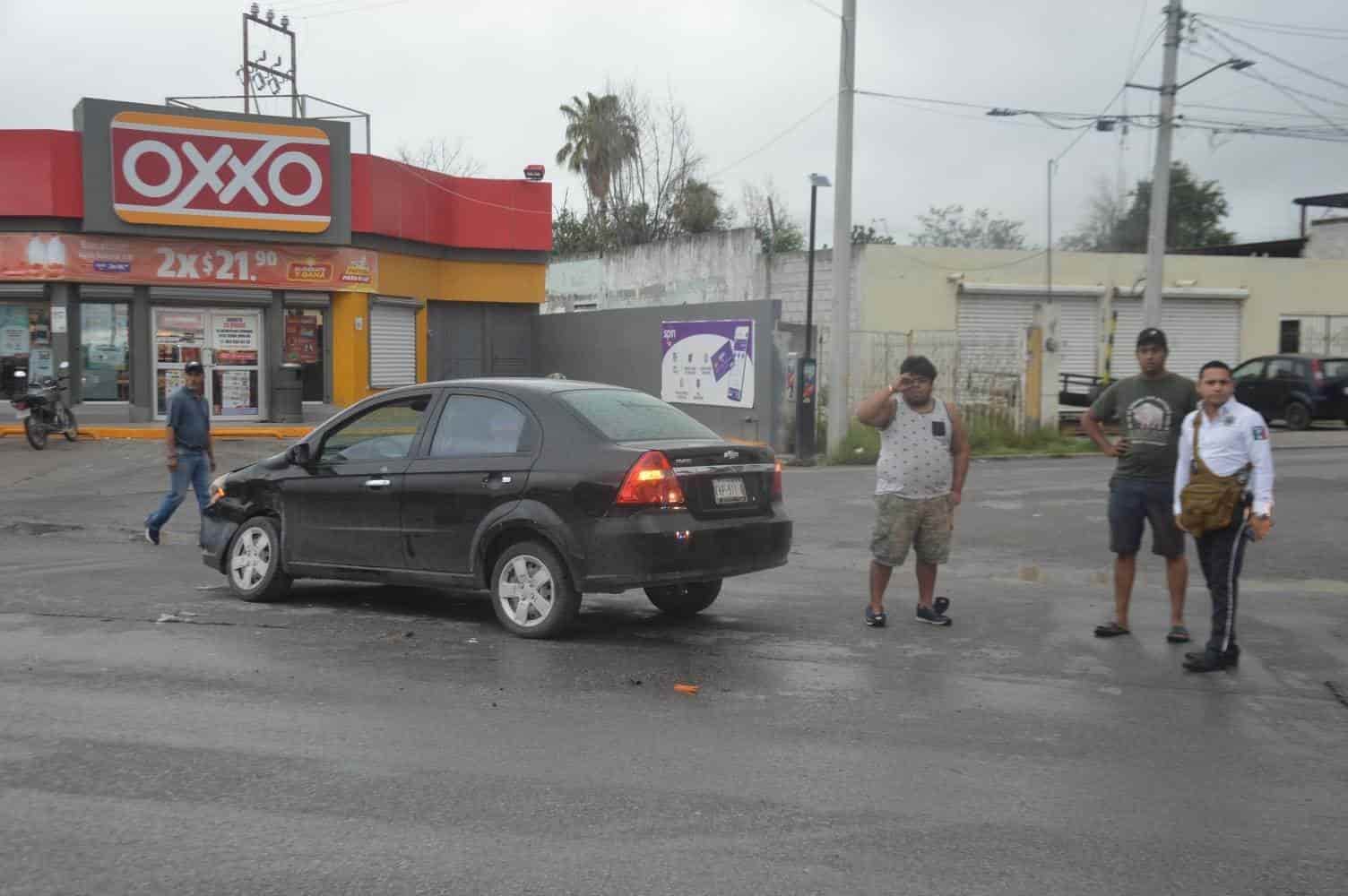 Lesiona a Conductora En choque