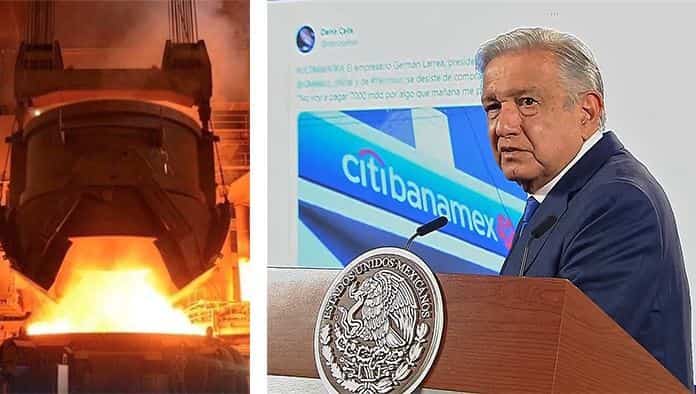 Pese a que el presidente Andrés Manuel López Obrador, ha repetido en varias ocasiones que su gobierno no rescatará a empresas como Altos Hornos de México, este martes anunció que su gobierno, sí le entraría a la compra de Banamex