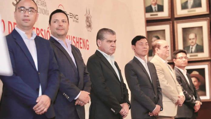 Llega a Coahuila Empresa Xusheng
