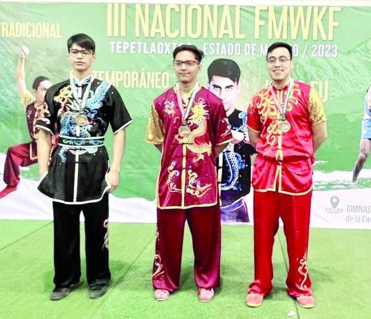 Destacan Coahuilenses en Wu Shu Ganaron 37 medallas