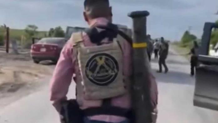 Captan a sicario del CDG con un lanzacohetes en Tamaulipas
