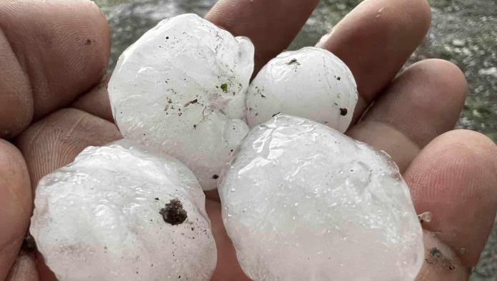 Sorprende granizada