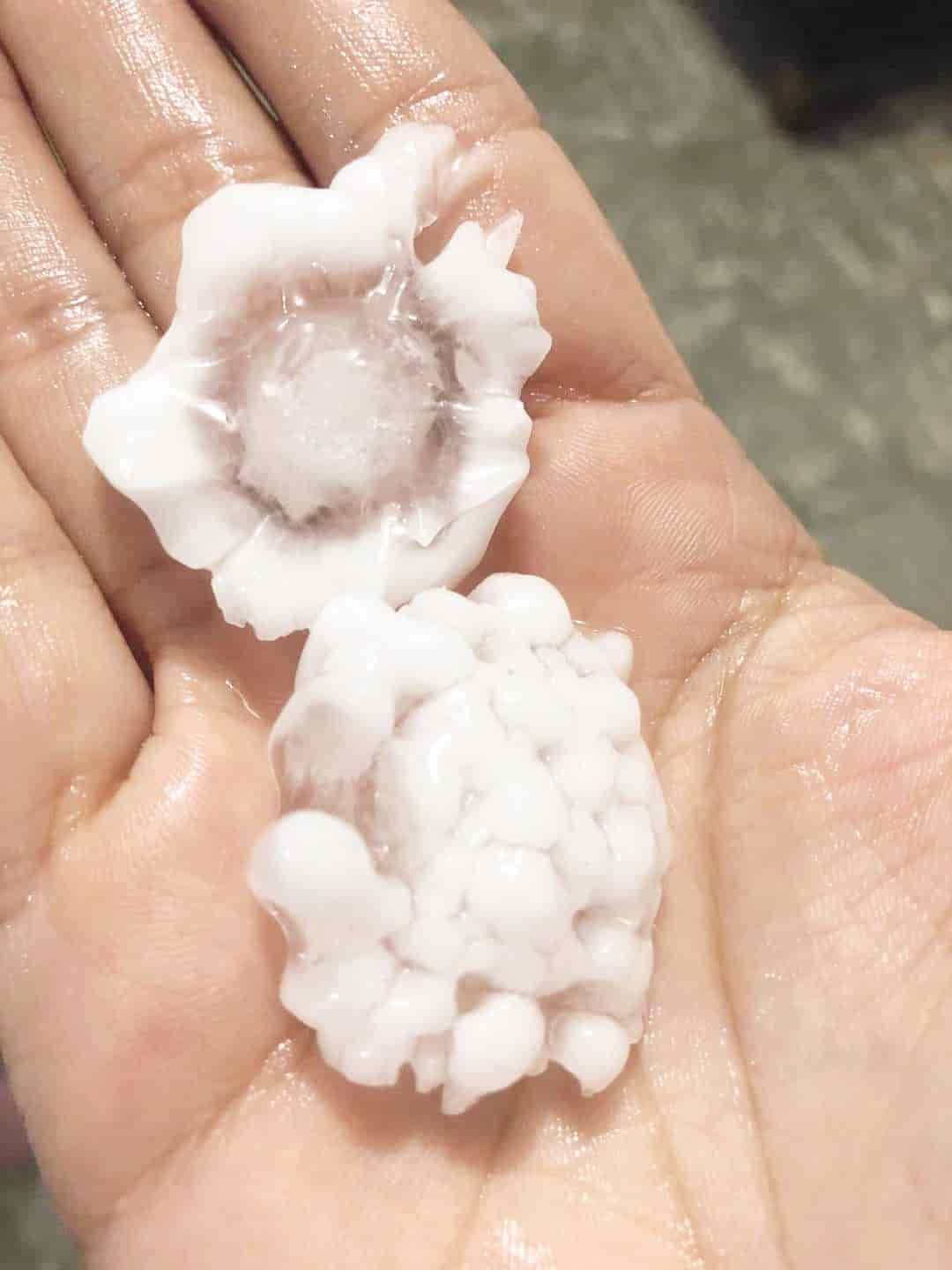 En la región centro Sorprende granizada