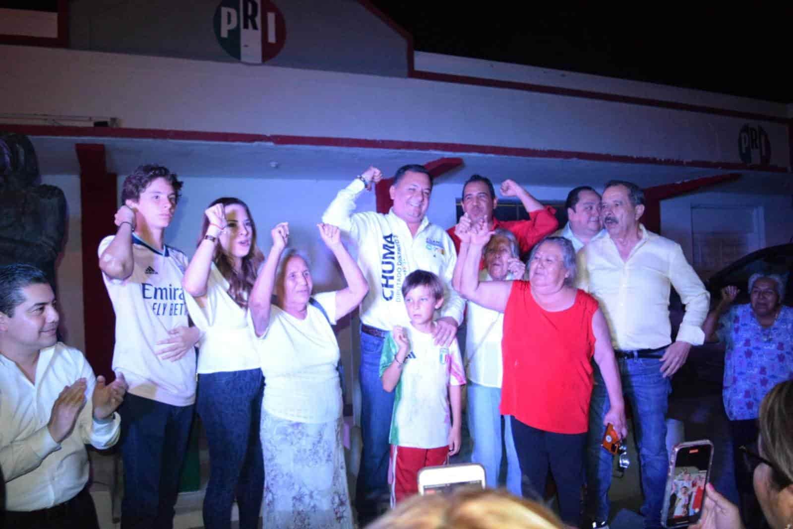 Agradece Chuma el respaldo ciudadano