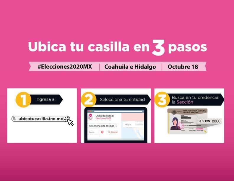 ¿Cómo ubicar la casilla en la que me toca votar el 4 de junio?
