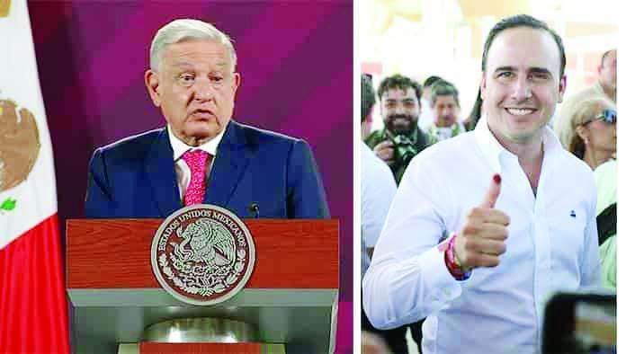 Manolo, el Gobernador más votado; AMLO lo felicita