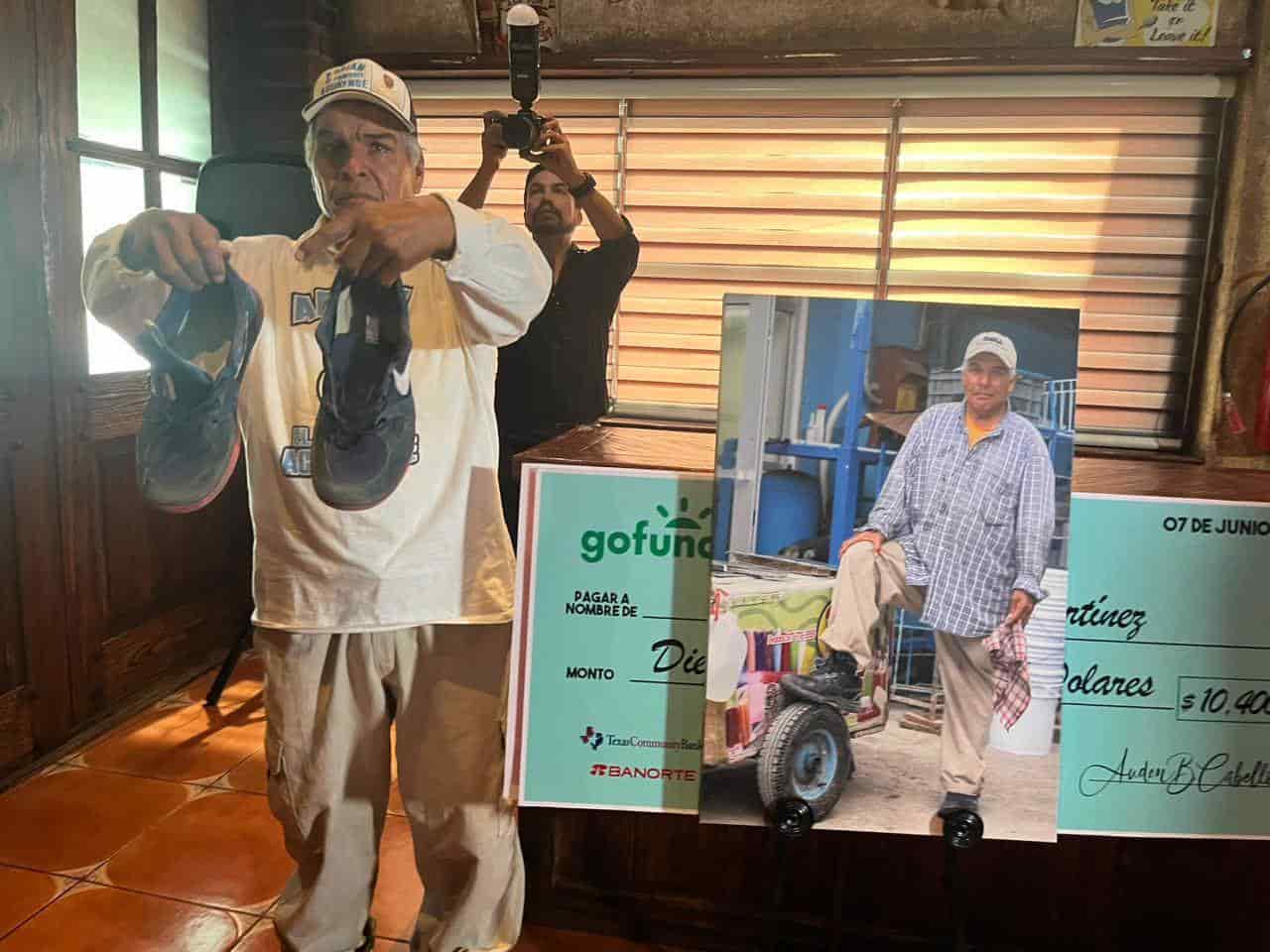 Le dan 170 mil pesos a paletero viral de Tik Tok que trabajaba en la tormenta