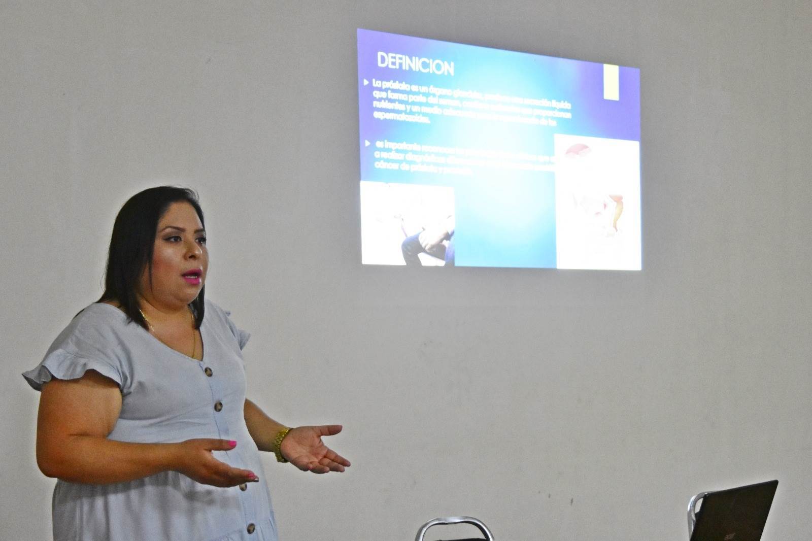 Instruye DIF sobre cáncer de próstata
