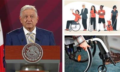 Promete AMLO apoyo económico universal a discapacitados de todo México