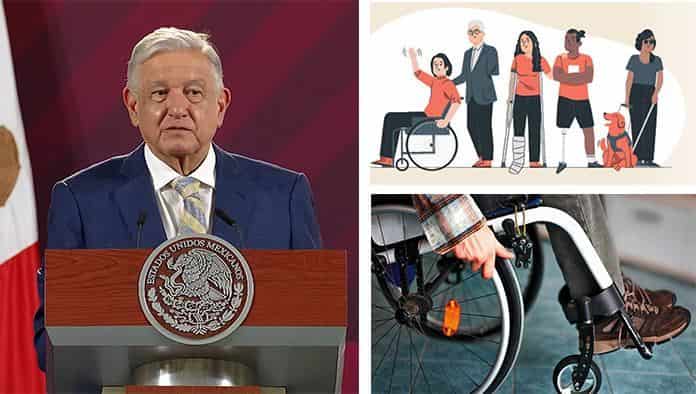 Promete AMLO apoyo económico universal a discapacitados de todo México