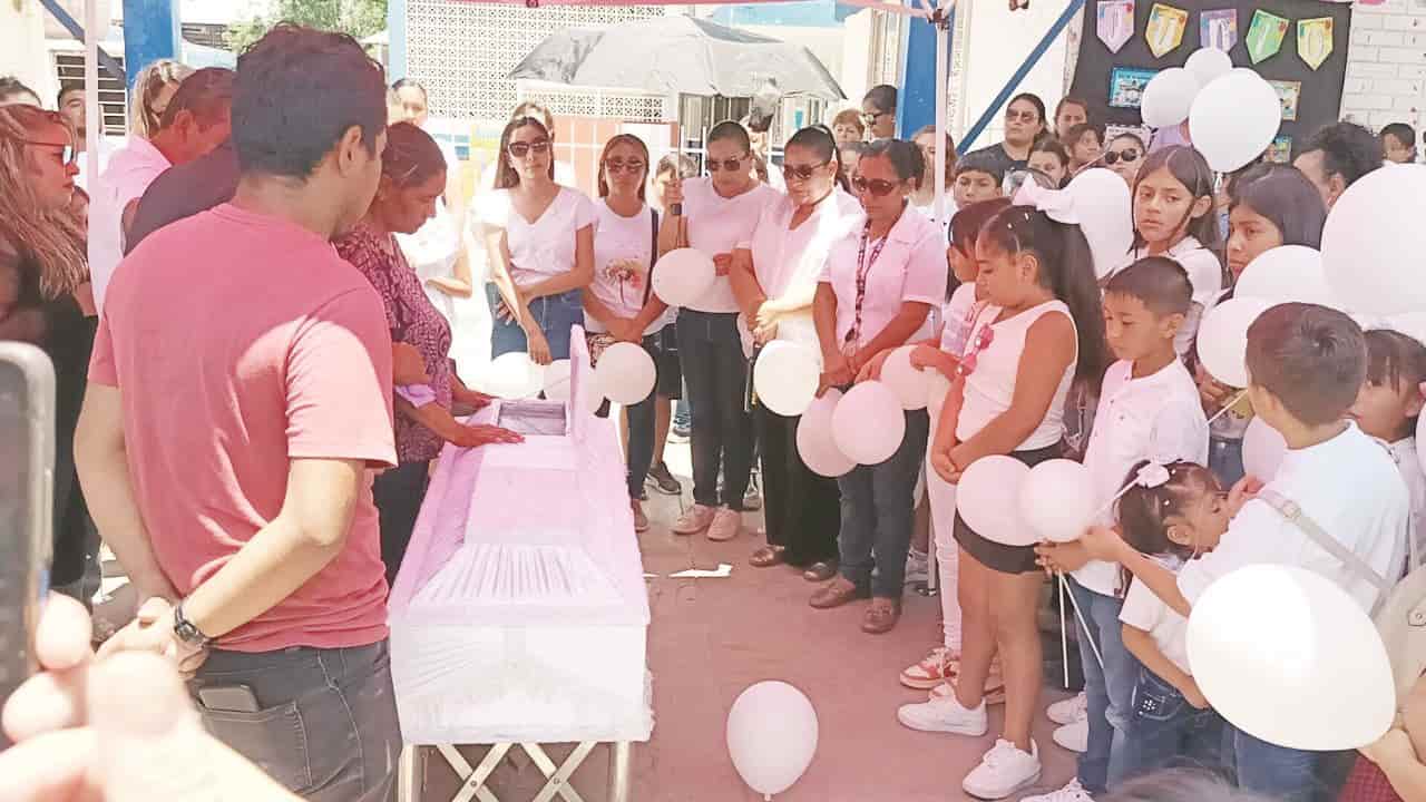 Triste despedida a Diego 