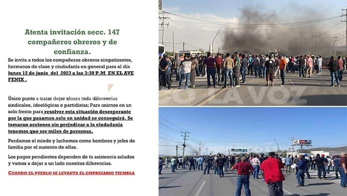 HOY obreros unidos exigirán su dinero a AHMSA