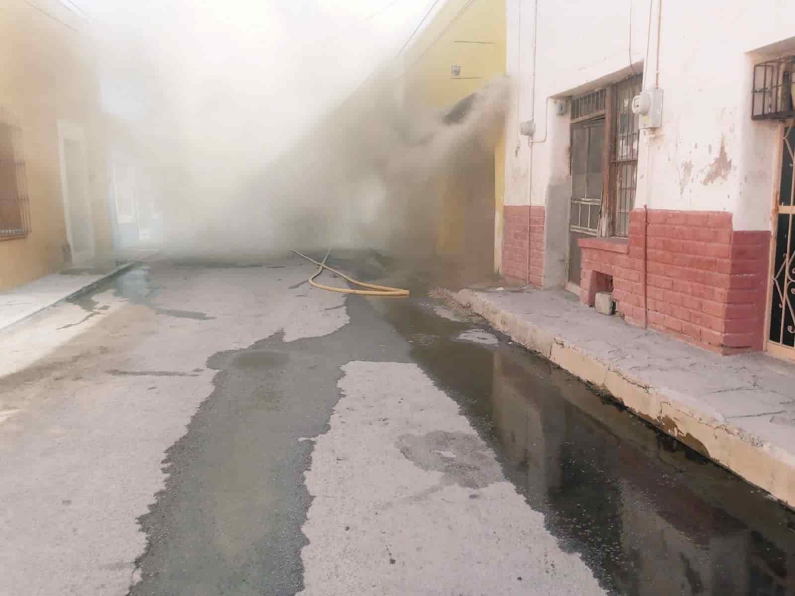 Arde vivienda en Múzquiz