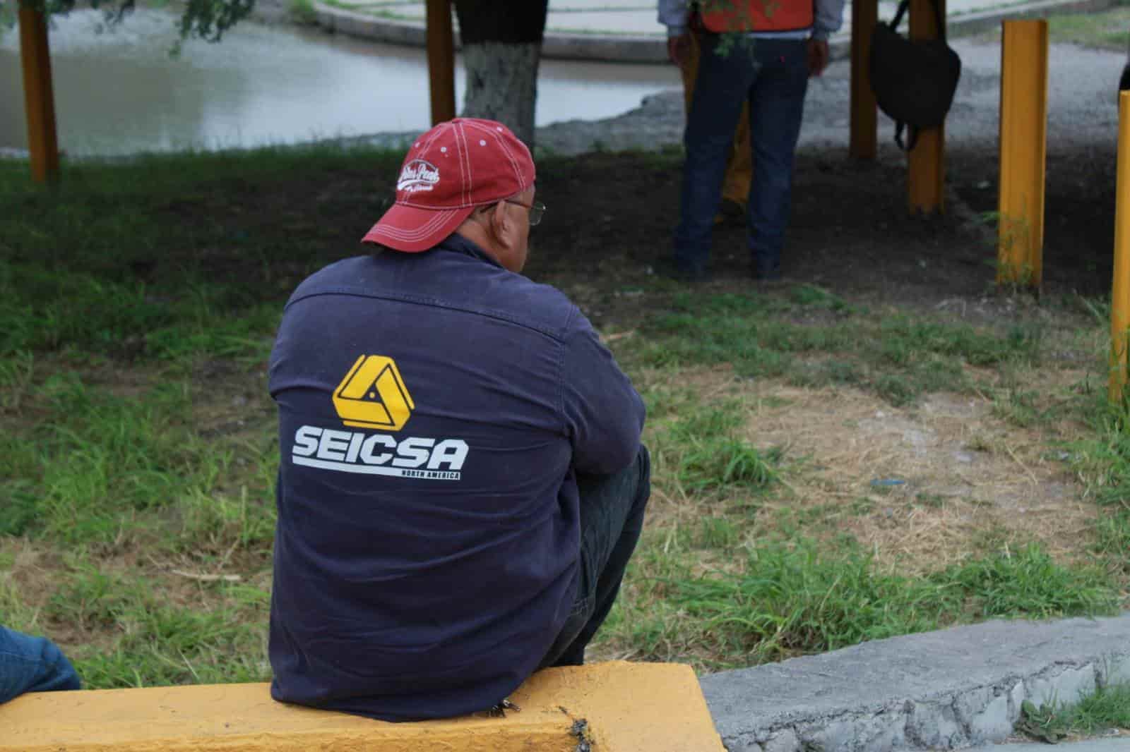 Se plantan obreros de SEICSA en la termoeléctrica