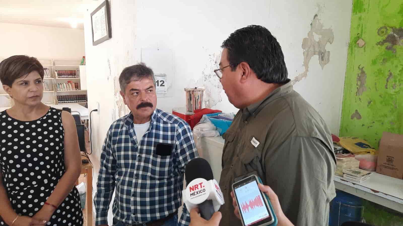 Supervisan bibliotecas en Frontera