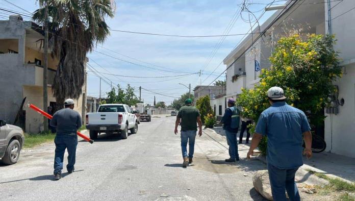 A 44º y sin luz en La Morelos