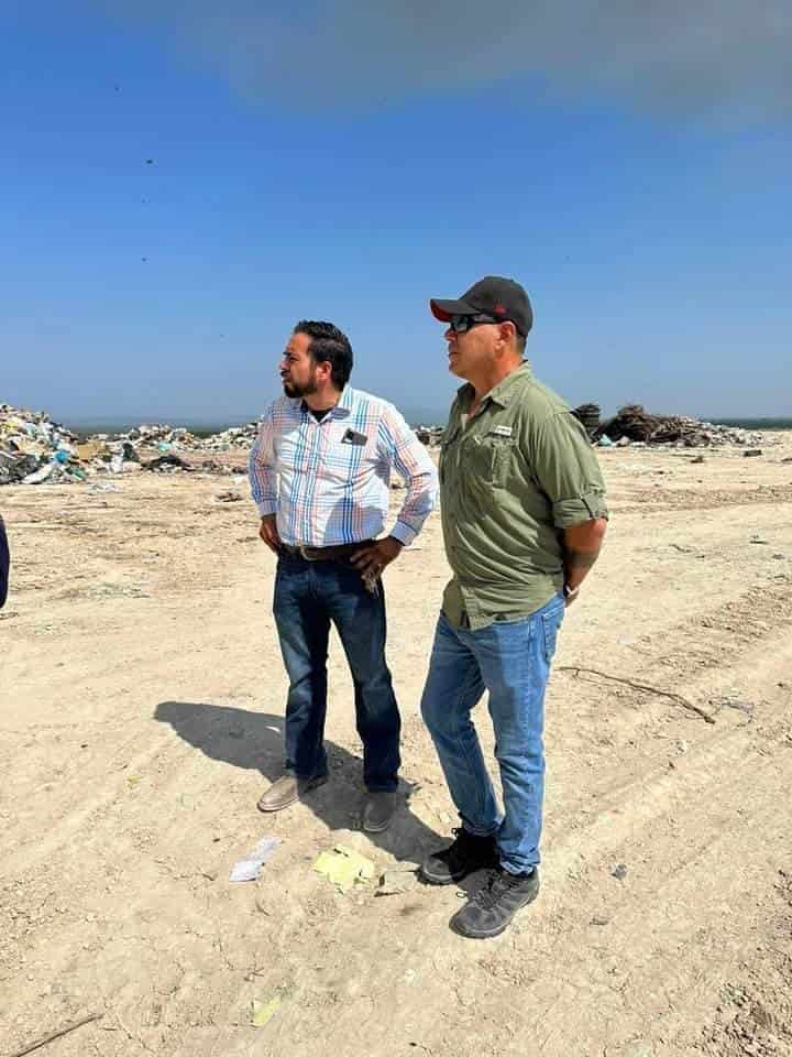 Arde en Frontera relleno Sanitario