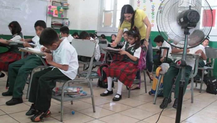 Falla en escuelas energía eléctrica