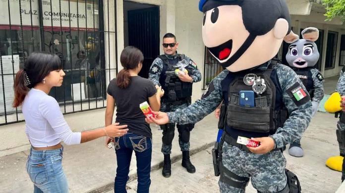 Llega al IEEA Nava ‘Un Policía Amigo’ con acciones de proximidad Llega al IEEA Nava ‘Un Policía Amigo’ con acciones de proximidad