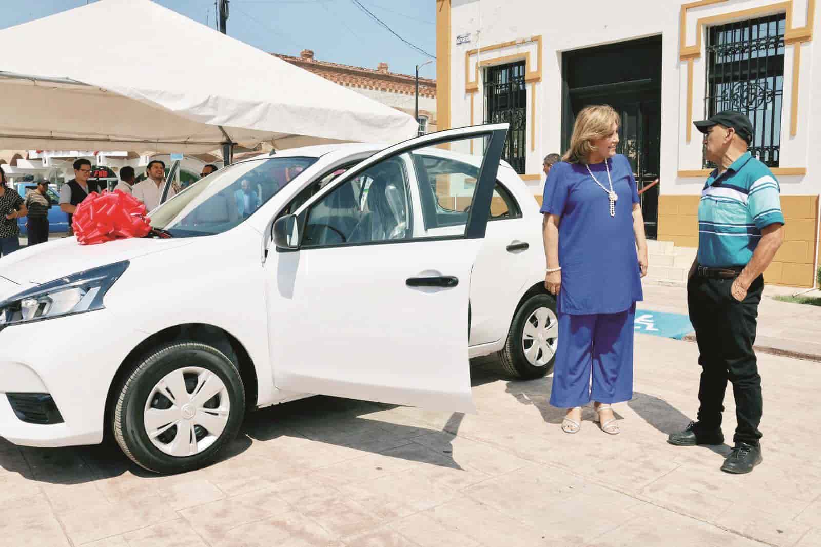 Entrega Sabinas flamante auto