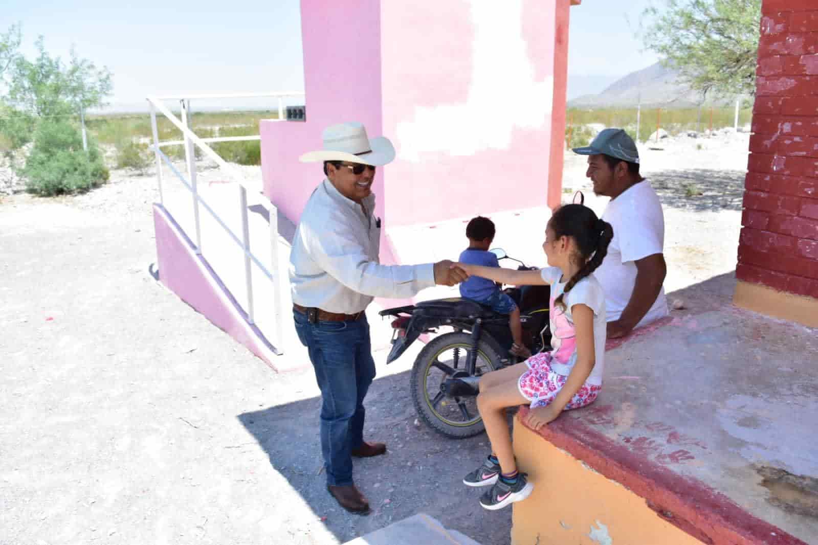 Supervisa Beto obra hidráulica