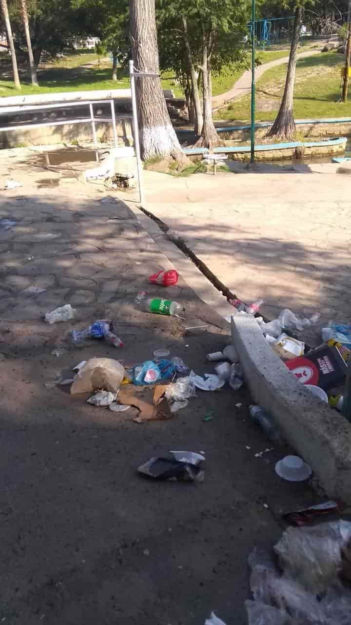 Vandalizan “La Cascada”