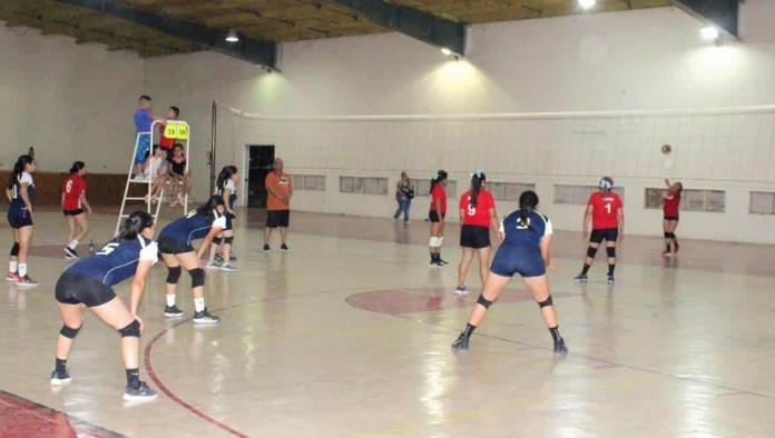 Culmina liga femenil de voleibol en Allende