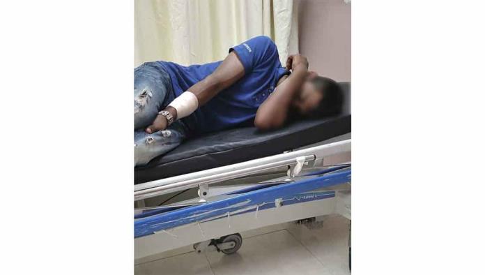 Grave joven por adicción