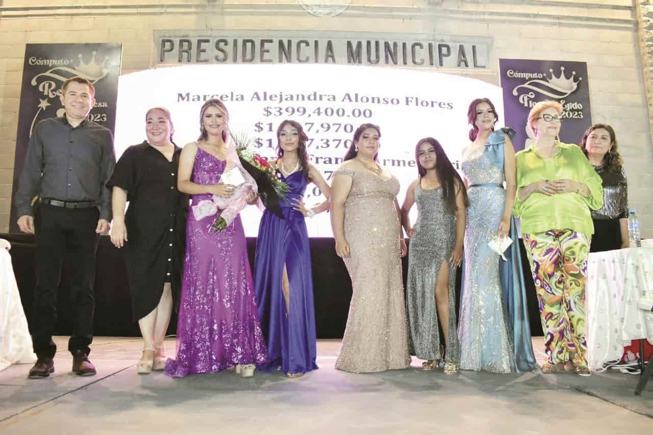 Celebran último cómputo Marcela Alonso, es Reina de San Buena