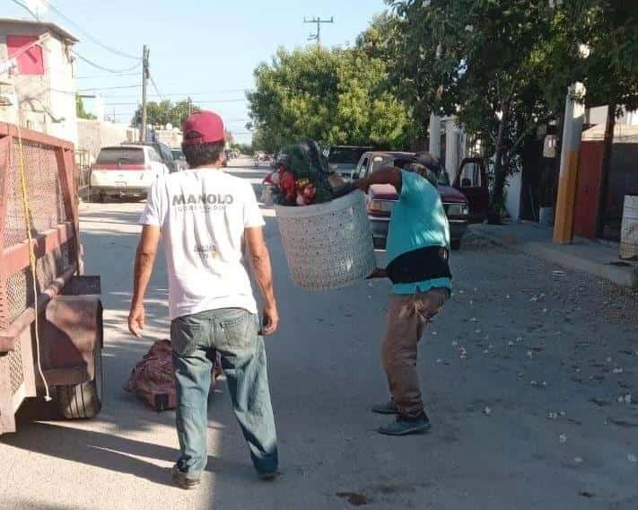 Avanzan acciones de descacharrización en diversos sectores de Allende.