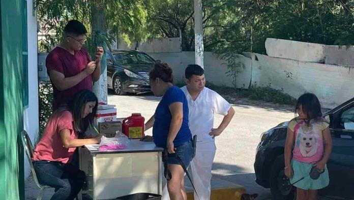 Realizan campaña de rickettsiosis en delegación V. Carranza para perros y gatos