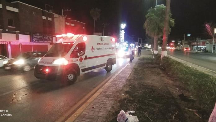 Embiste motociclista a peatón en la Colonia Guadalupe