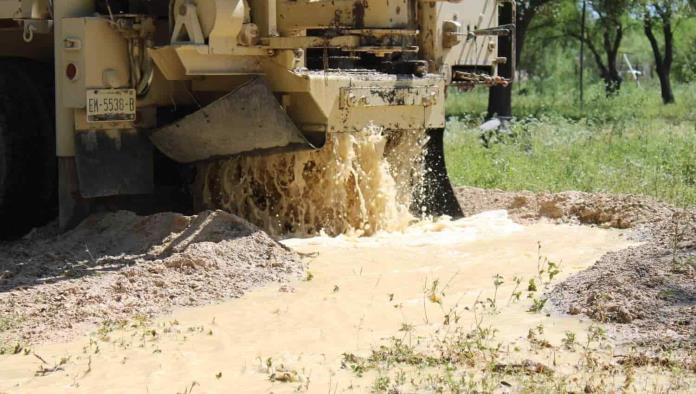 Taladran nuevo pozo; mejorará suministro de agua en Allende