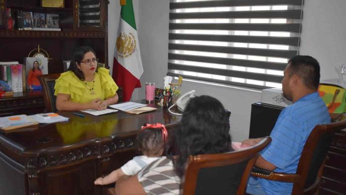 Mantiene Pily Valenzuela las audiencias ciudadanas.
