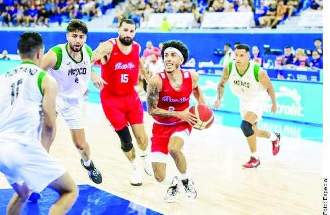 México debuta con triunfo en baloncesto sobre Puerto Rico 