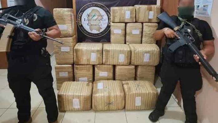 Autoridades decomisan 200 kilos de marihuana en la Carbonífera