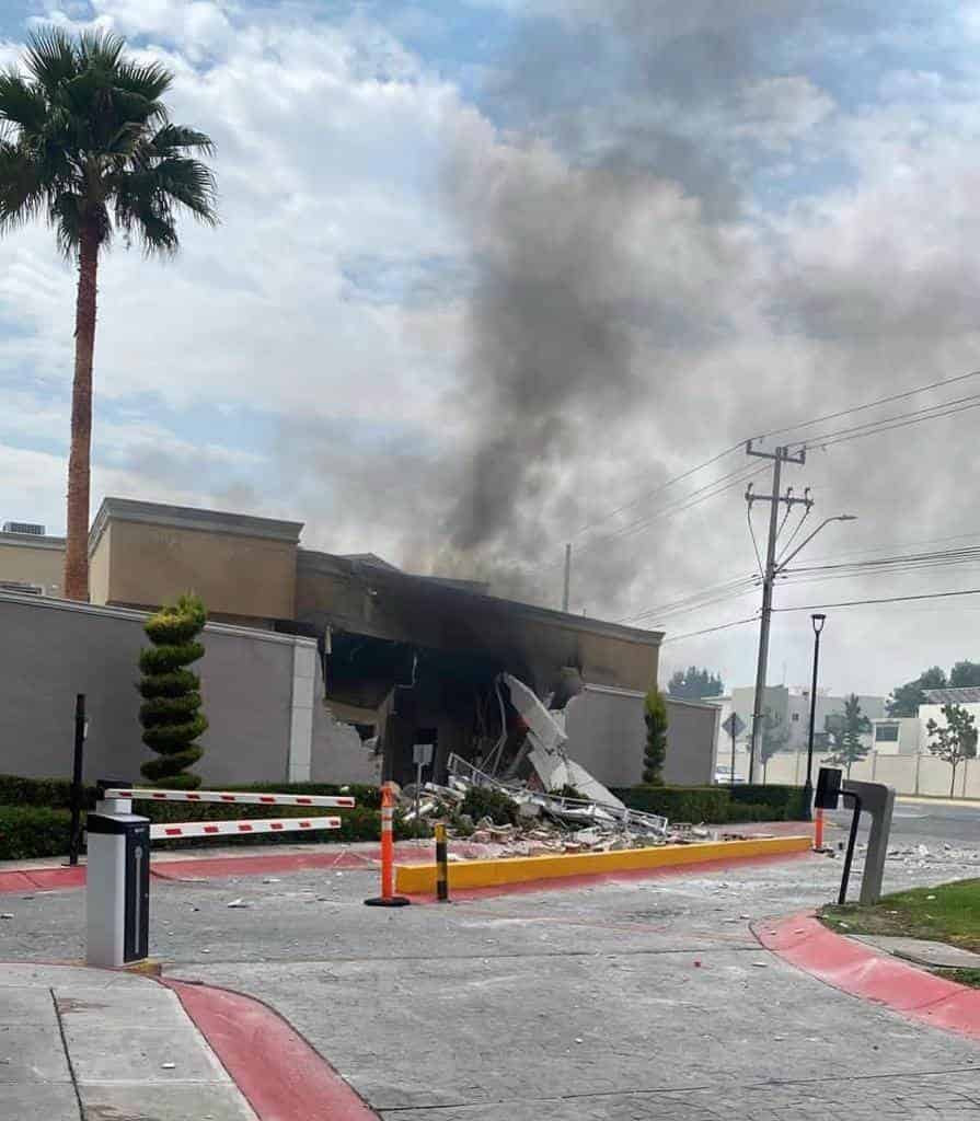 Explota  residencia  en Saltillo 