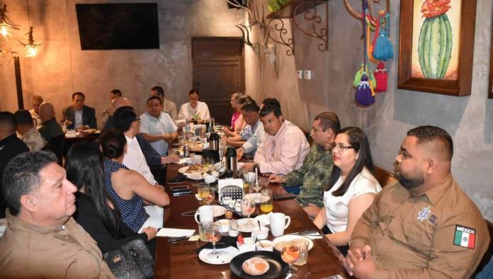 Participa Cinco Manantiales en la reunión de seguridad