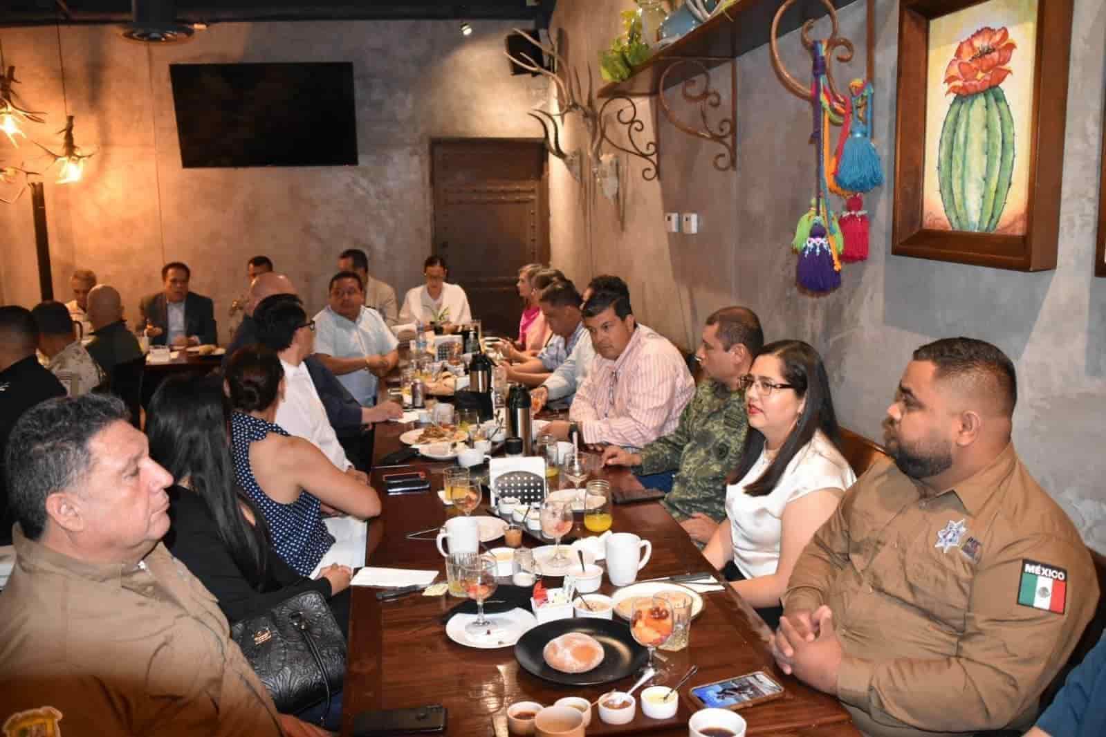 Participa Cinco Manantiales en la reunión de seguridad