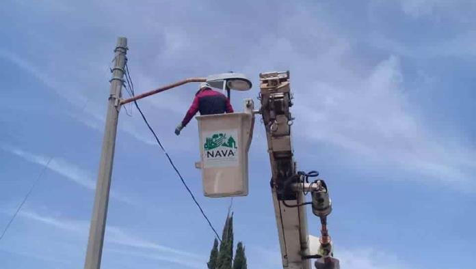 Refuerzan vialidades en el municipio de Nava