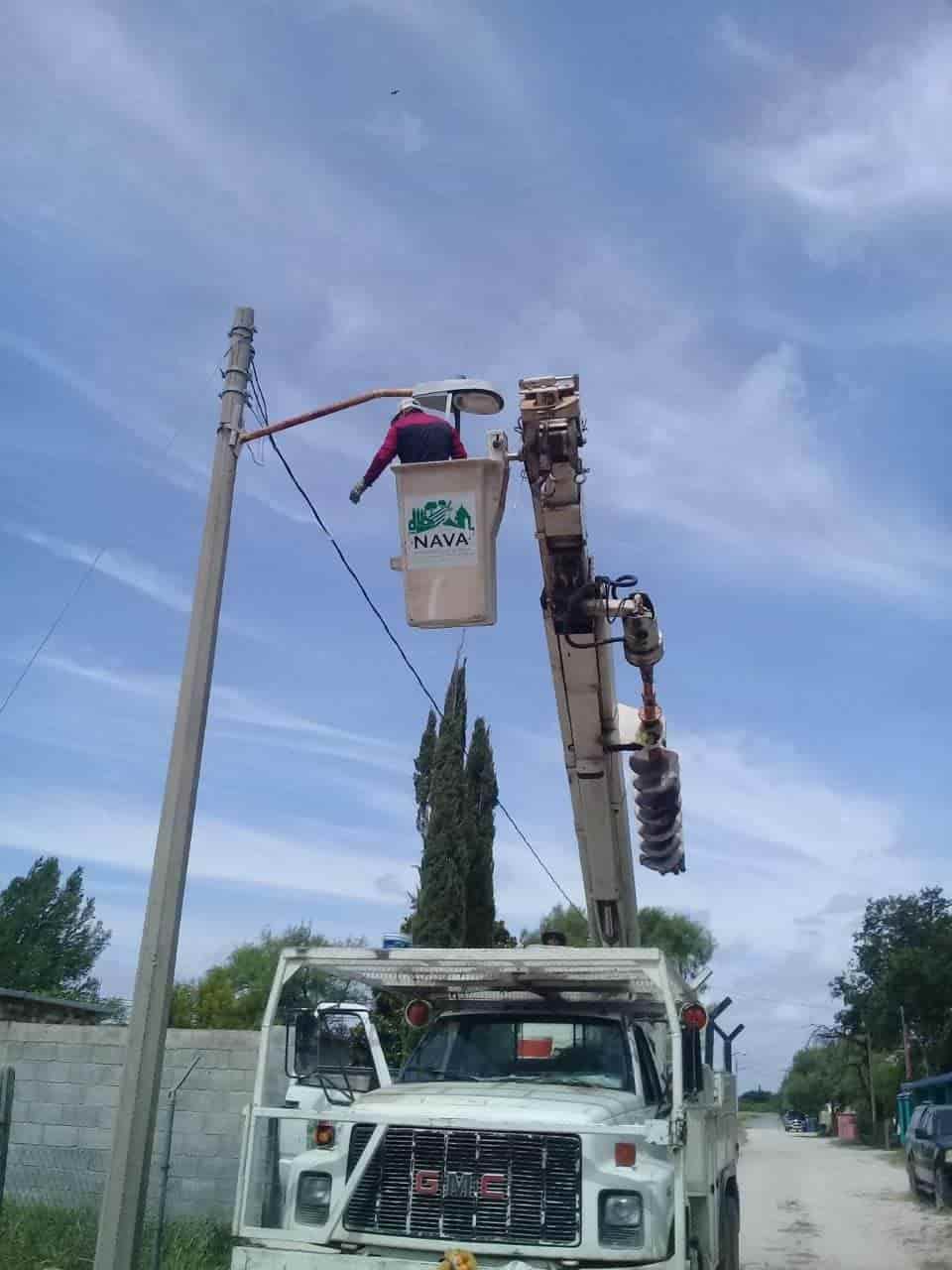 Refuerzan vialidades en el municipio de Nava