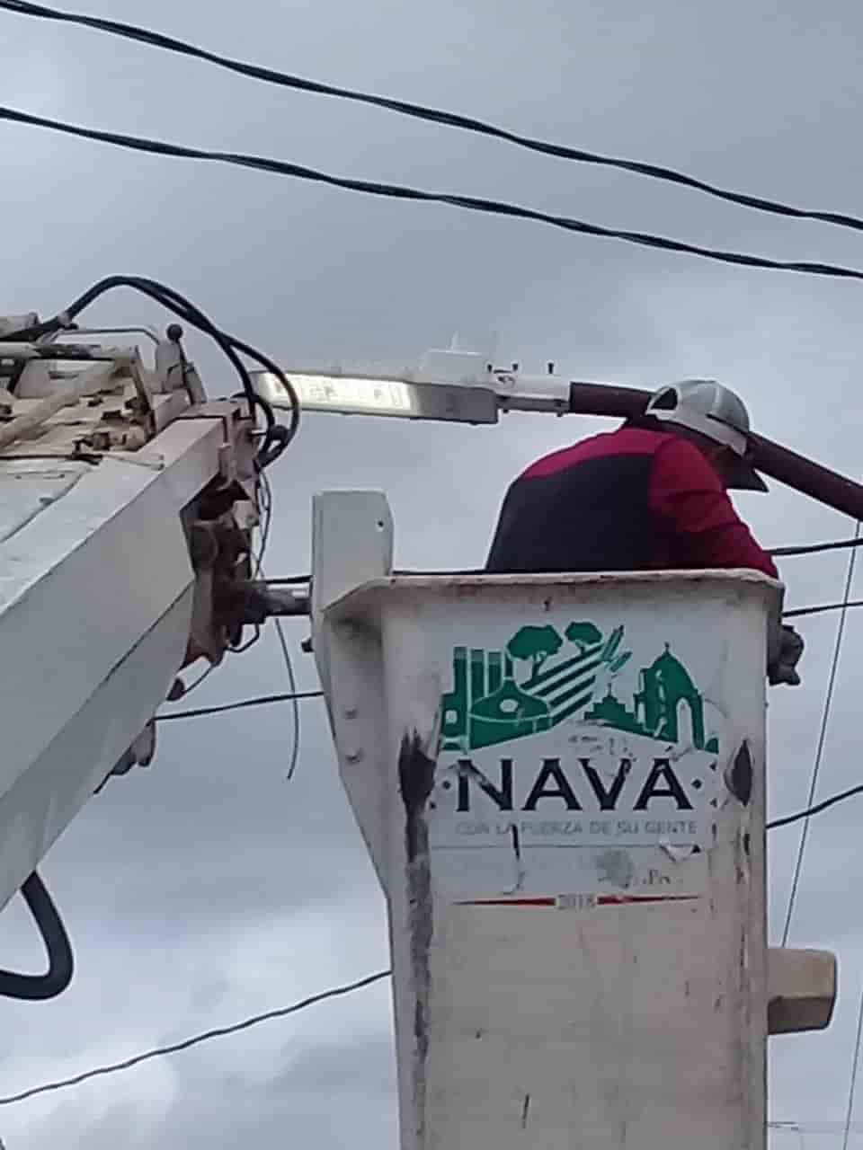 Refuerzan vialidades en el municipio de Nava