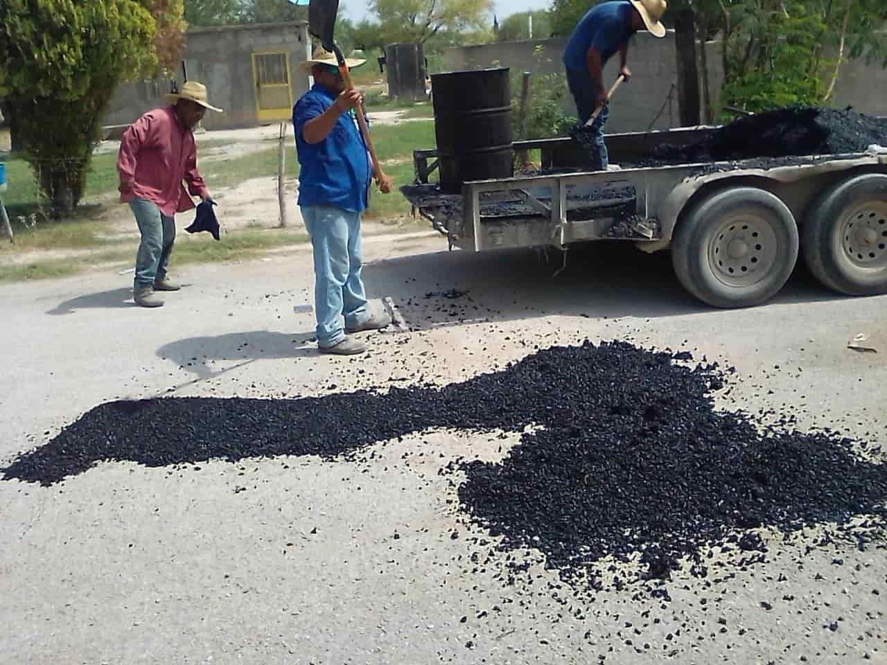 Refuerzan vialidades en el municipio de Nava