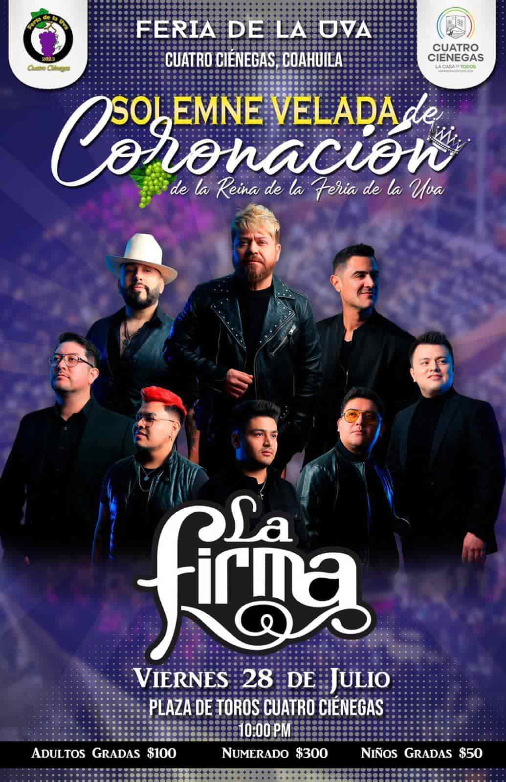 Presentan cartelera de Feria de la Uva