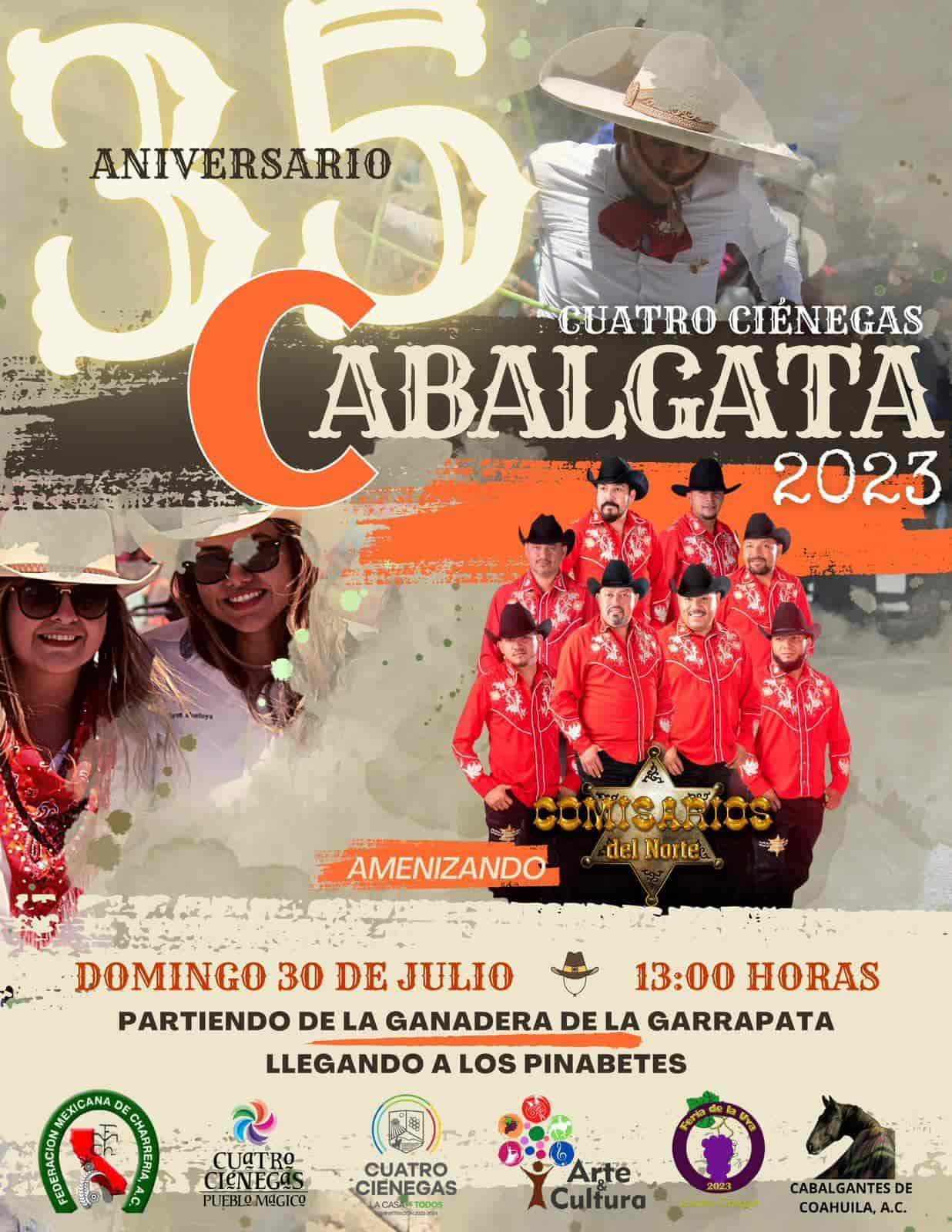Anuncian cabalgata de Cuatro Ciénegas