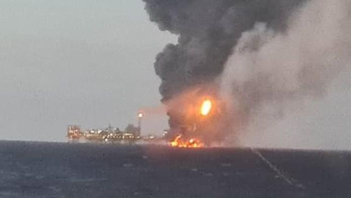 Incendio en plataforma de Pemex cobró la vida de