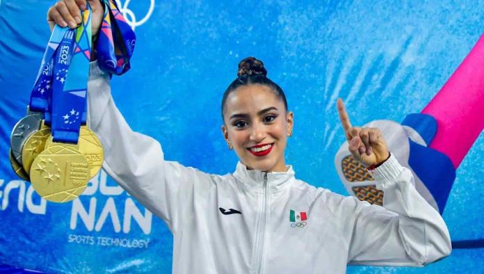 Marina Malpica arrasa en la gimnasia con cinco medallas de oro