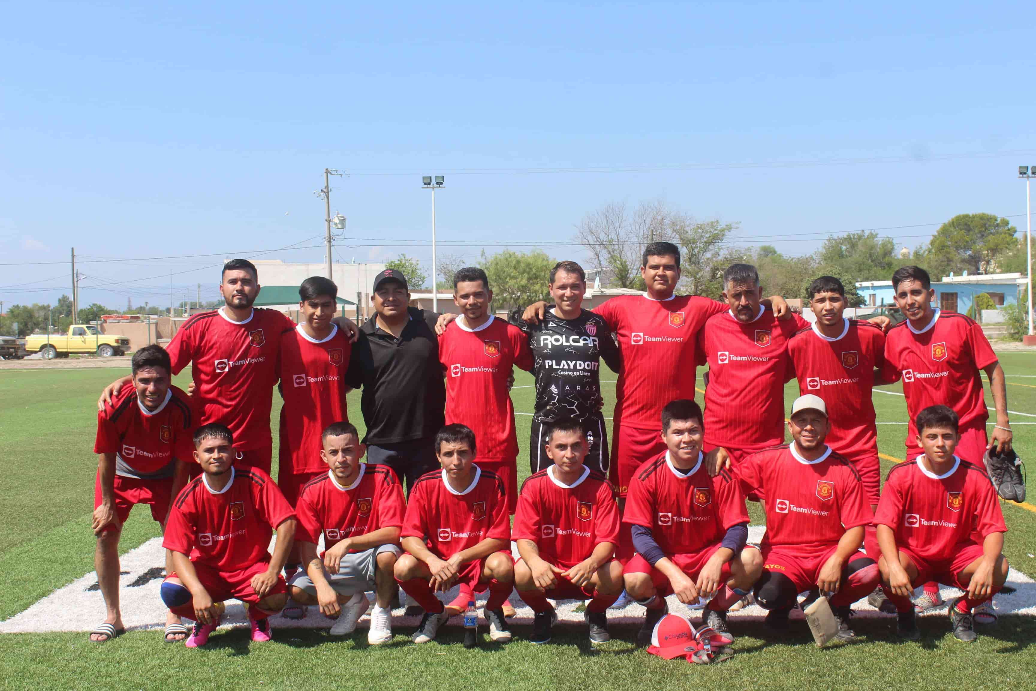 Rayos goleo a Milán, en futbol Castaños.