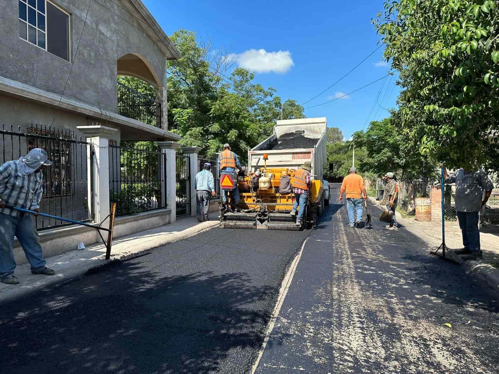 Pavimentan privada San José de Allende